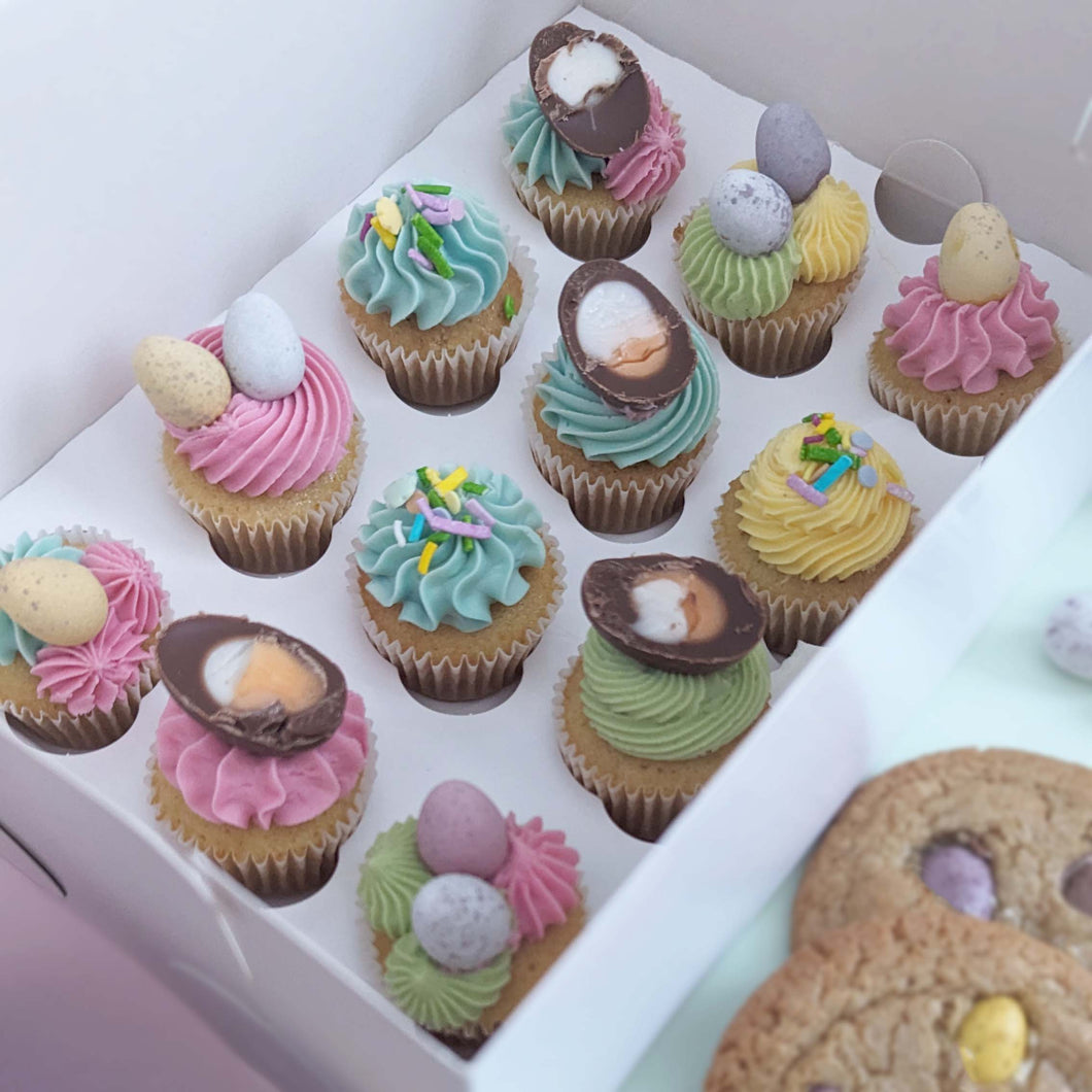 Eggcellent Mini Cupcakes