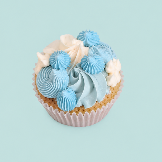 Blue Signature Swirls